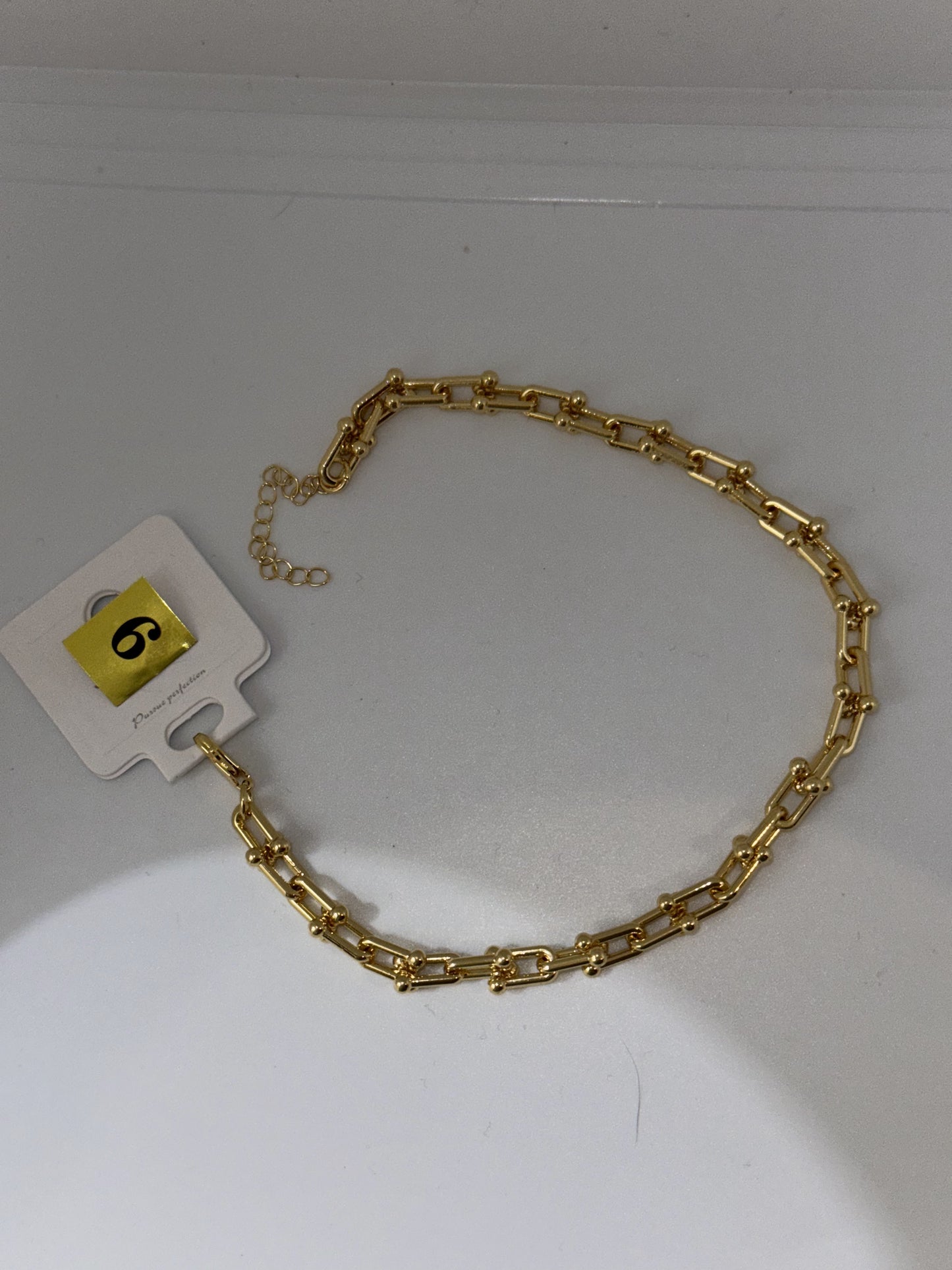 Stainless Steel Gold Anklet