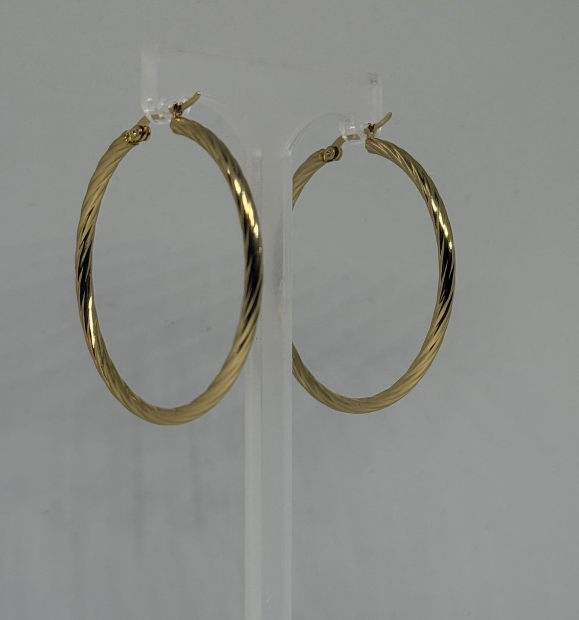 Large Stainless Steel Hoops