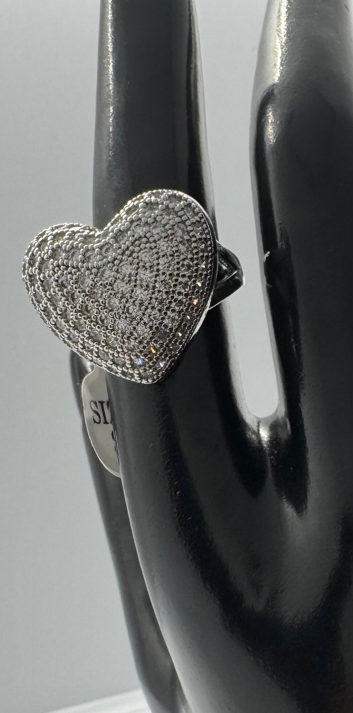 Silver Heart Ring
