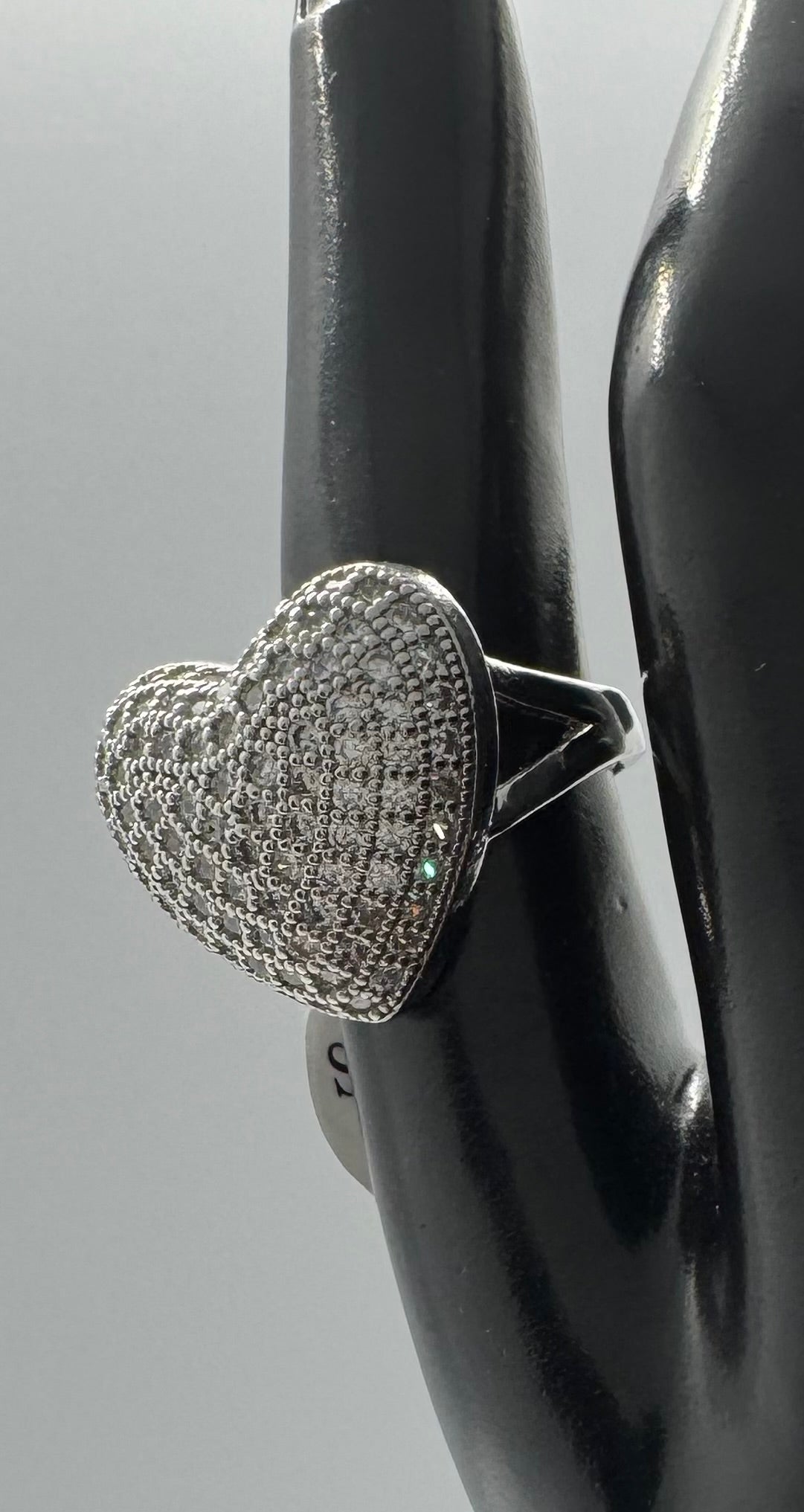 Silver Heart Ring
