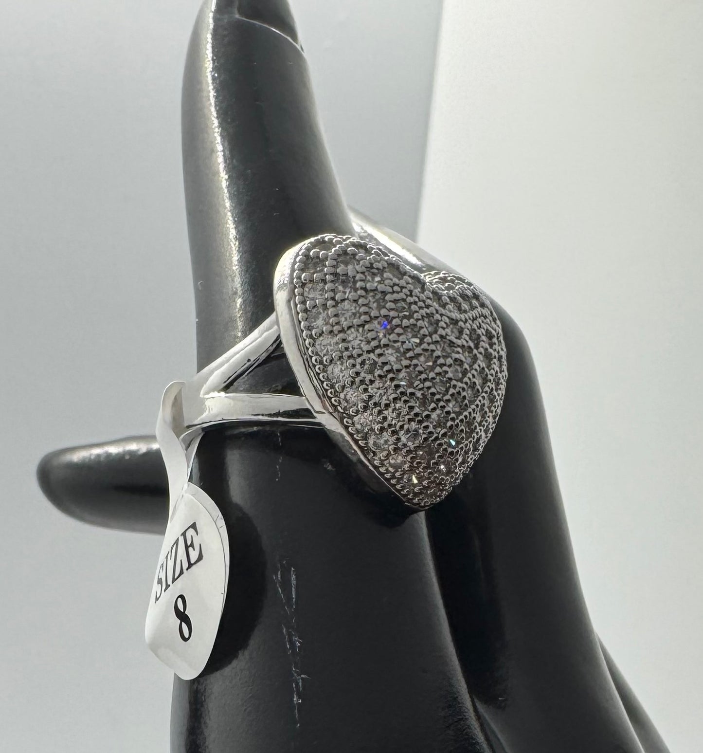 Silver Heart Ring