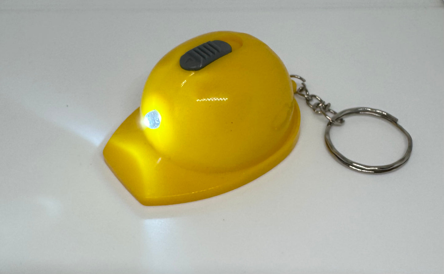 Construction Beer Opener & Flashlight Keychain