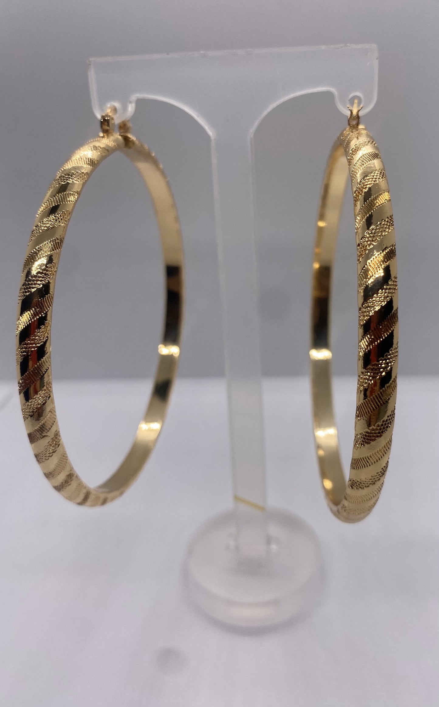 LARGE STAINLESS STEEL HOOPS