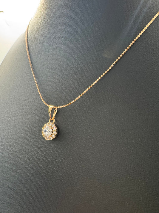 Rosegold Neckalace