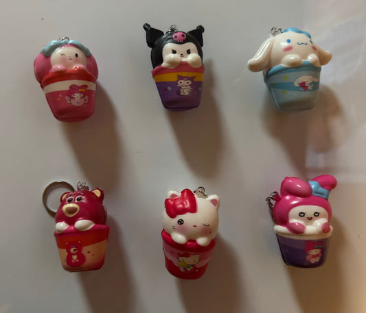 Mini Squishy Keychains