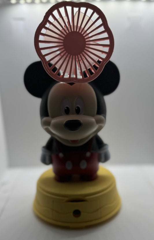 Mini Mickey Desk (Pink) Fan