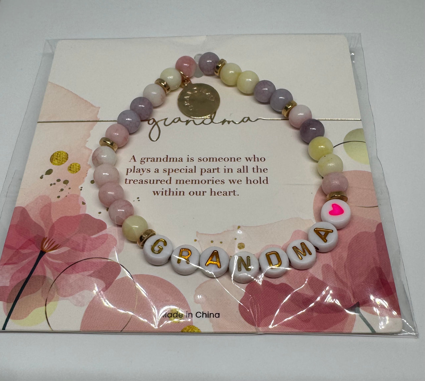 Grandma Beaded Bracelet