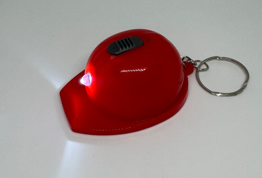 Construction Beer Opener & Flashlight Keychain