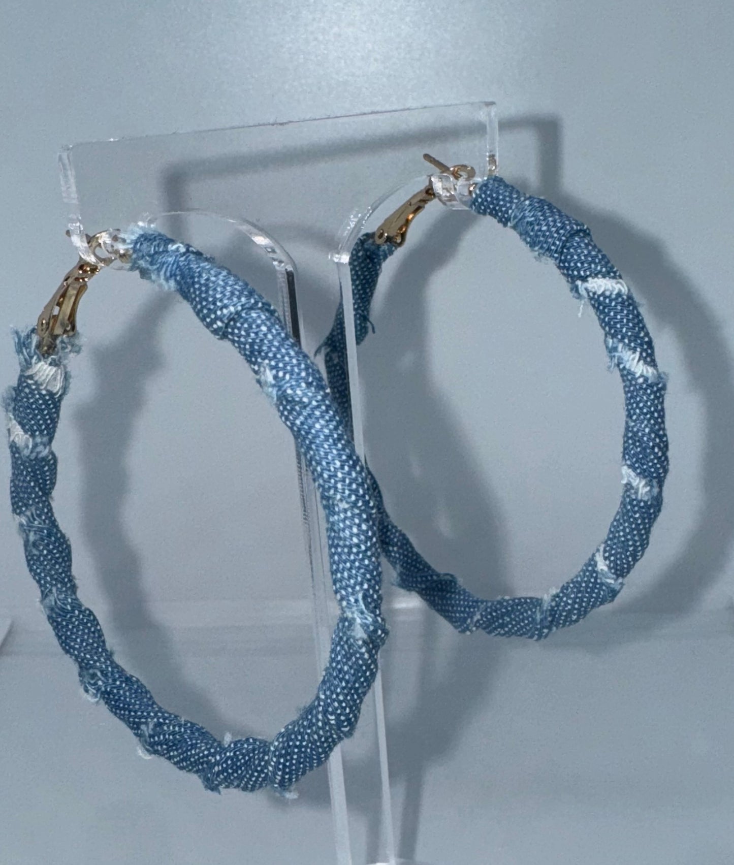 Denim Hoops