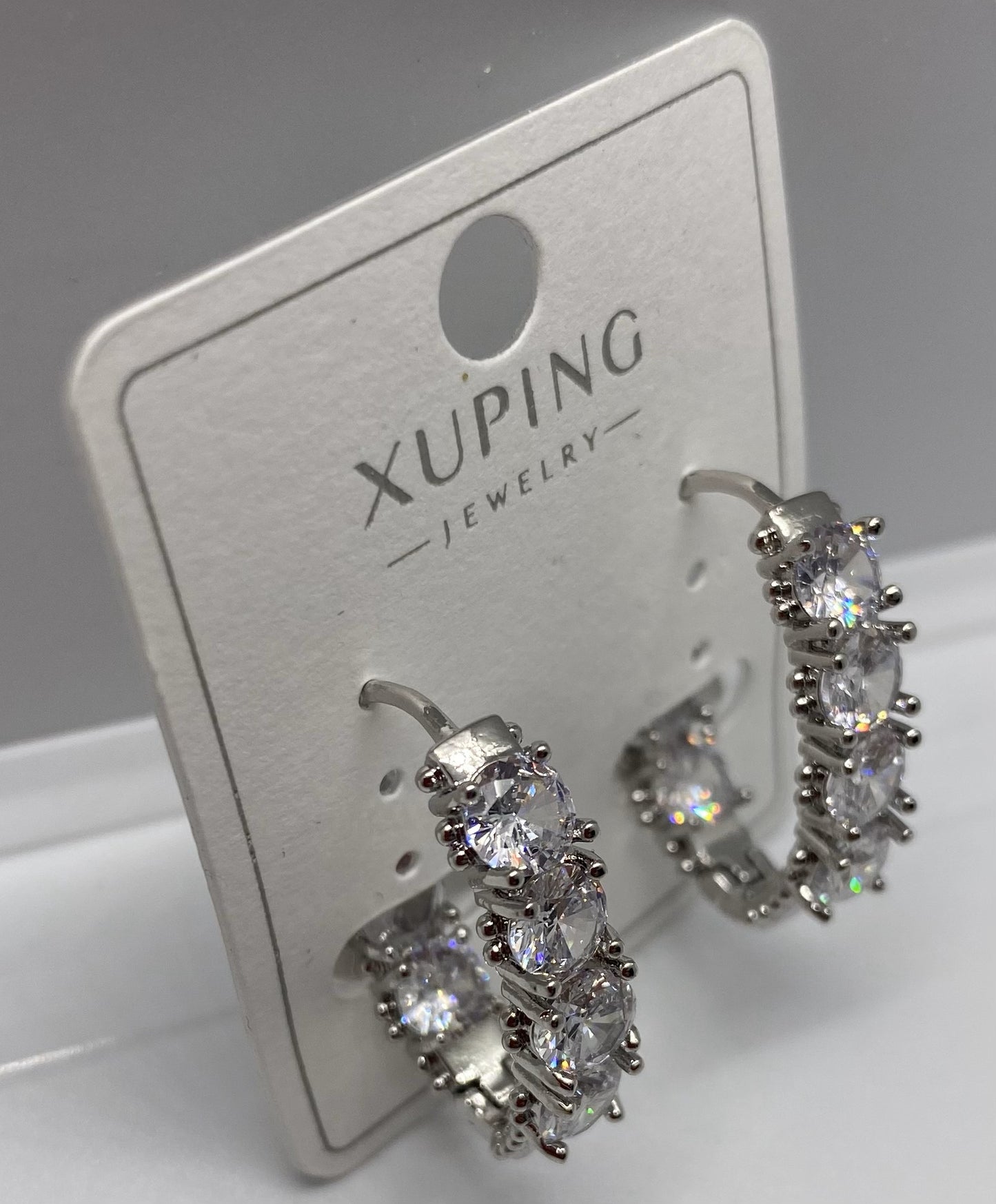 Stainless Steel Silver Huggies