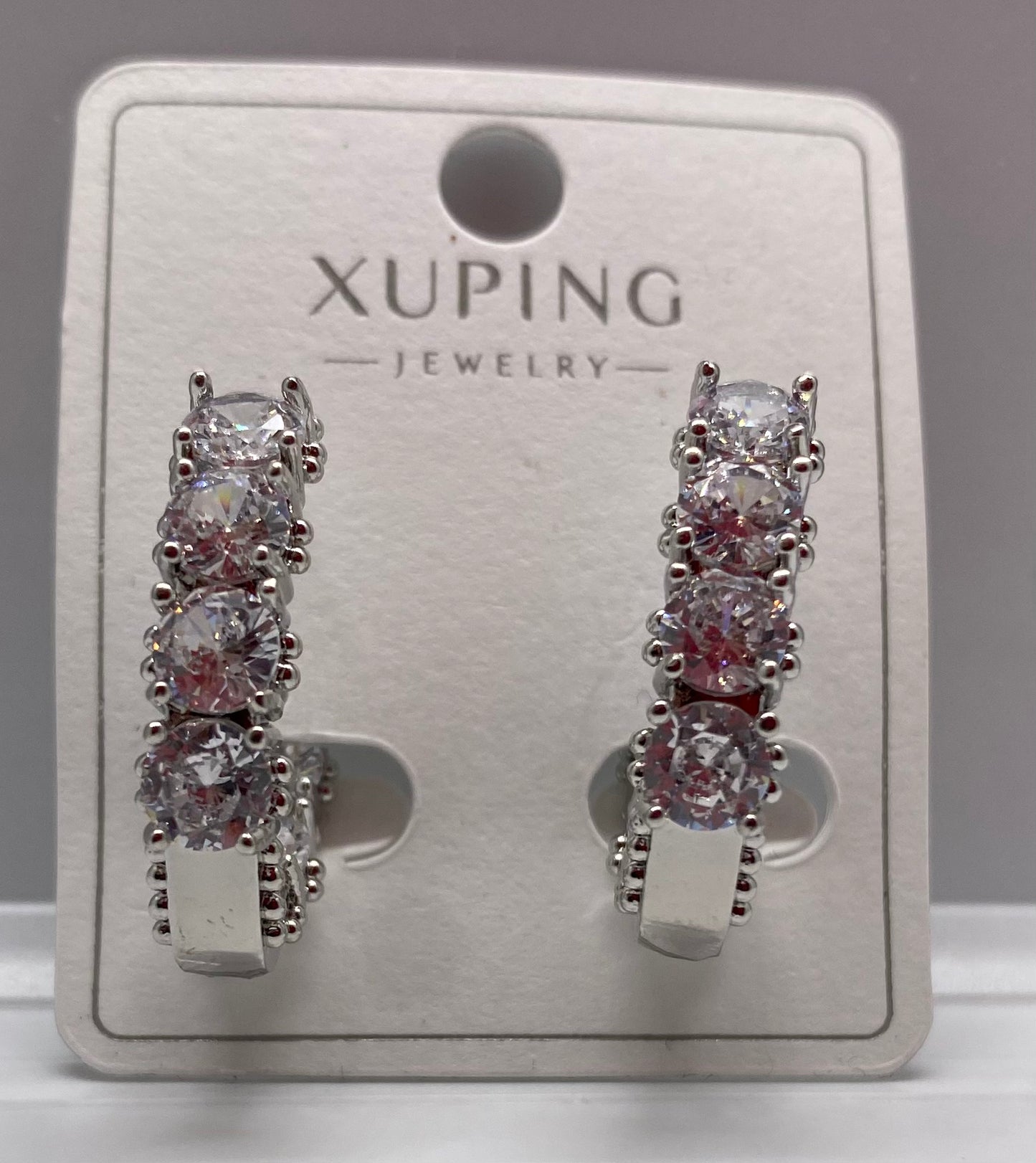 Stainless Steel Silver Huggies